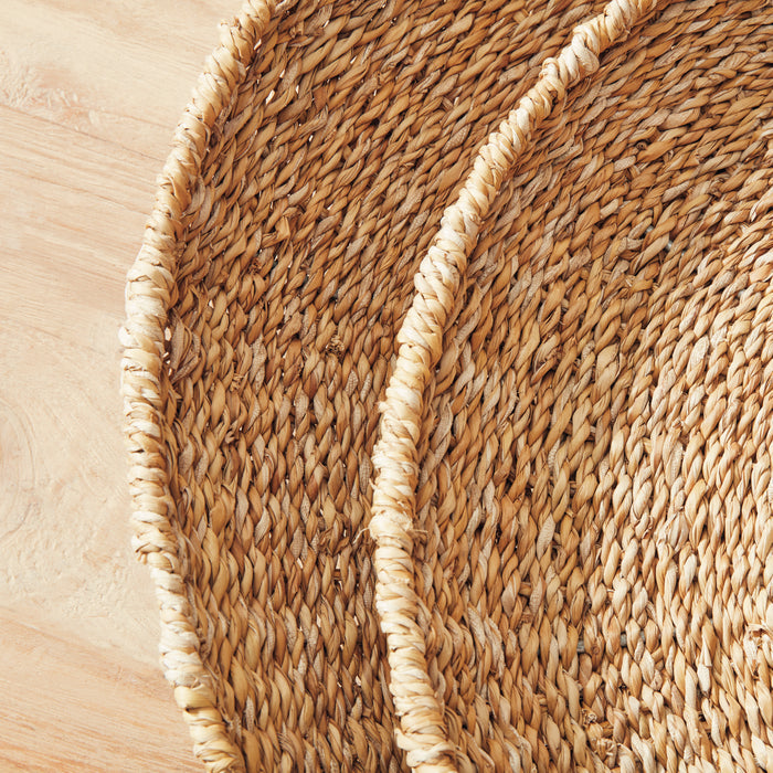Seagrass Round Trays, Set Of 3 - View 5