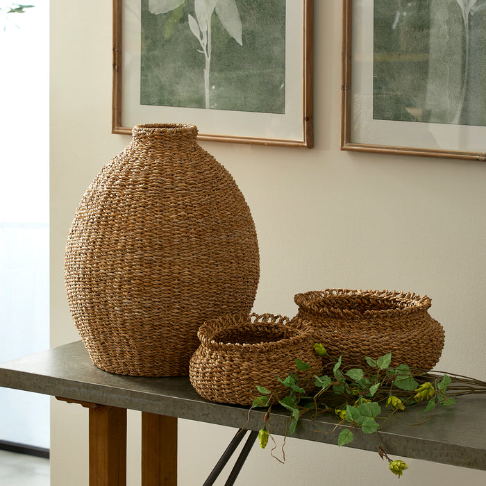 Seagrass Teardrop Vase - View 3