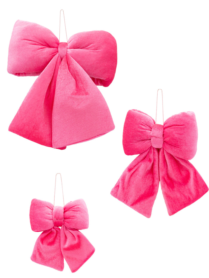 Simply Southern Holiday Bow - Pink - A. Dodson's