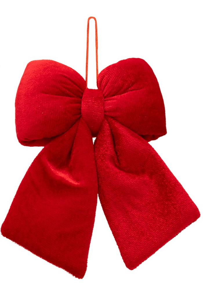 Simply Southern Holiday Bow - Red
