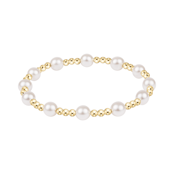 Sincerity Pearl 6mm Bracelet by Enewton