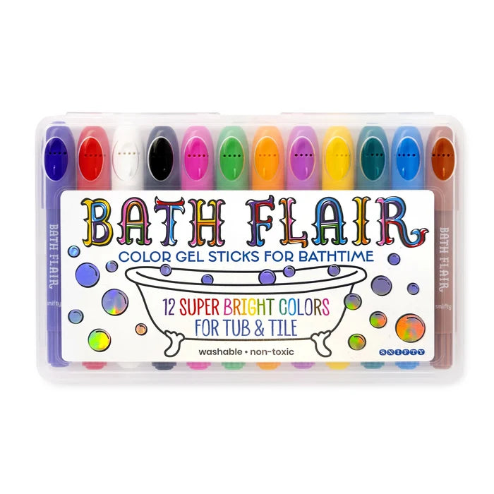 SNIFTY BATH FLAIR bathtime color gel sticks by SNIFTY