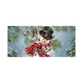 Snowman Snuggles Sassafras Switch Mat