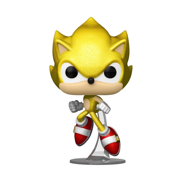 Sonic The Hedgehog Super Sonic Pop Figure Aaa Anime Exclusive