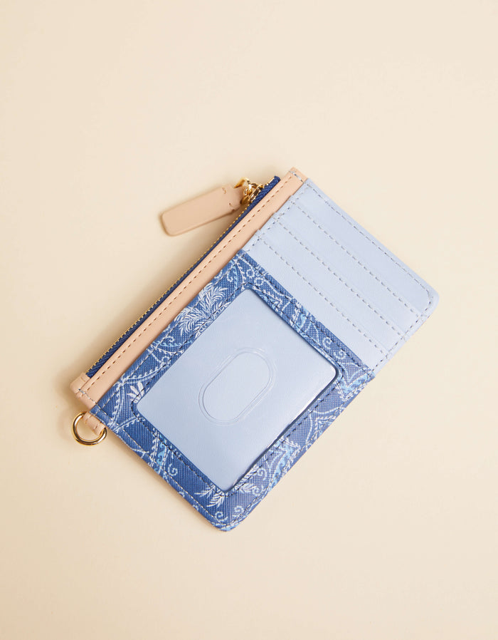 Spartina 449 Slimcard Coinpurse – Ogeechee Palm Medallion – View 2