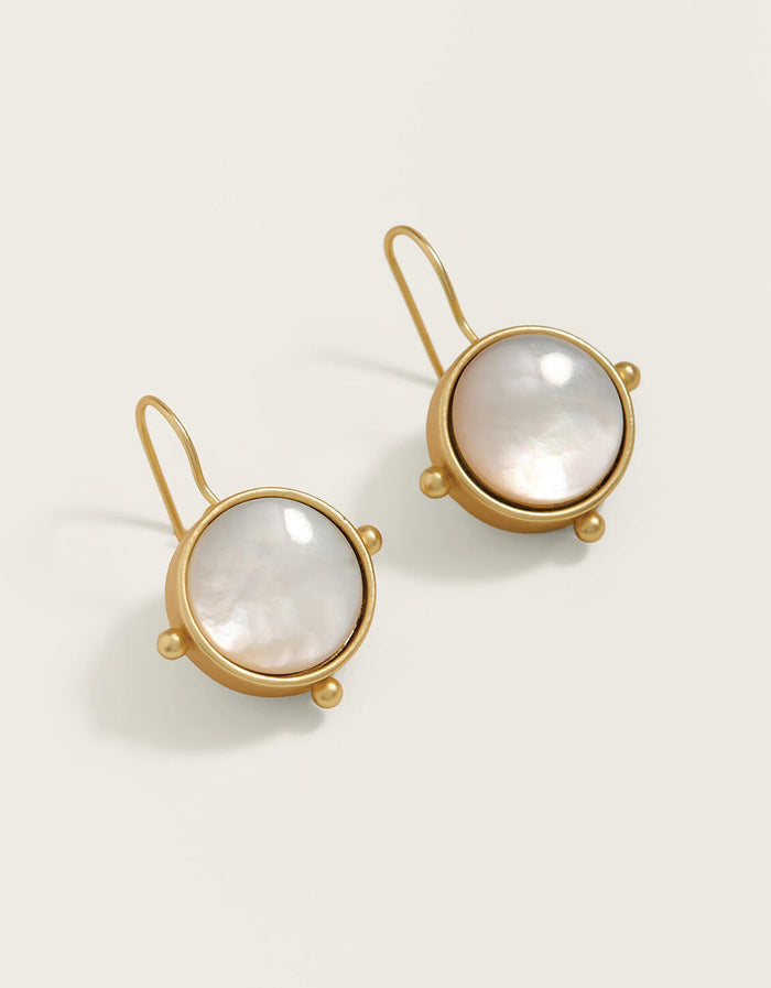 Spartina Barony Earrings Mother-of-Pearl by Spartina 449