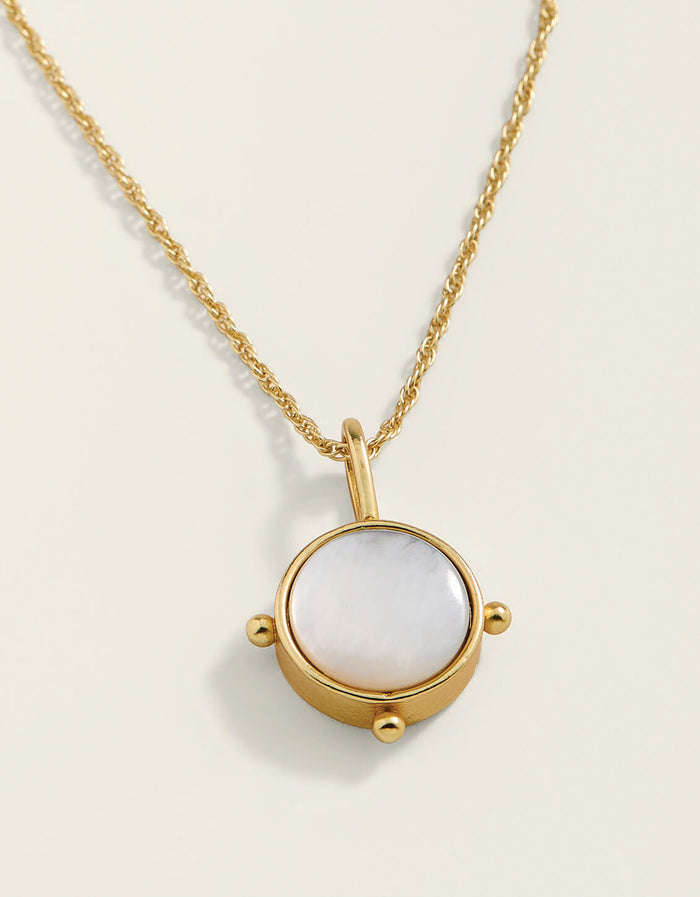 Spartina Barony Necklace 17" Mother-of-Pearl by Spartina 449