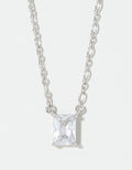 Spartina SLV Shine Necklace 18" Amazing/Emerald Silver by Spartina 449