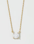 Spartina SLV Shine Necklace 18" Brilliant/Cushion Gold by Spartina 449