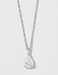 Spartina SLV Shine Necklace 18" Exceptional/Pear Silver by Spartina 449