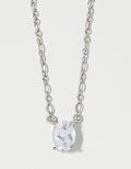 Spartina SLV Shine Necklace 18" Inspiring/Oval Silver by Spartina 449
