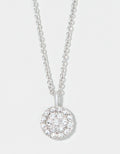 Spartina SLV Shine Necklace 18" Wonderful/Pave Silver by Spartina 449