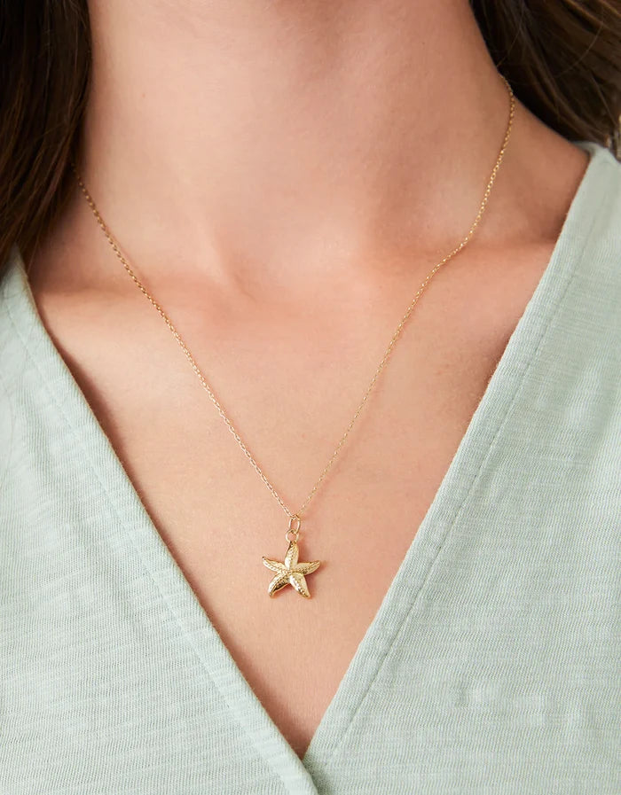 Spartina Starfish Necklace 18" by Spartina 449 - view 2