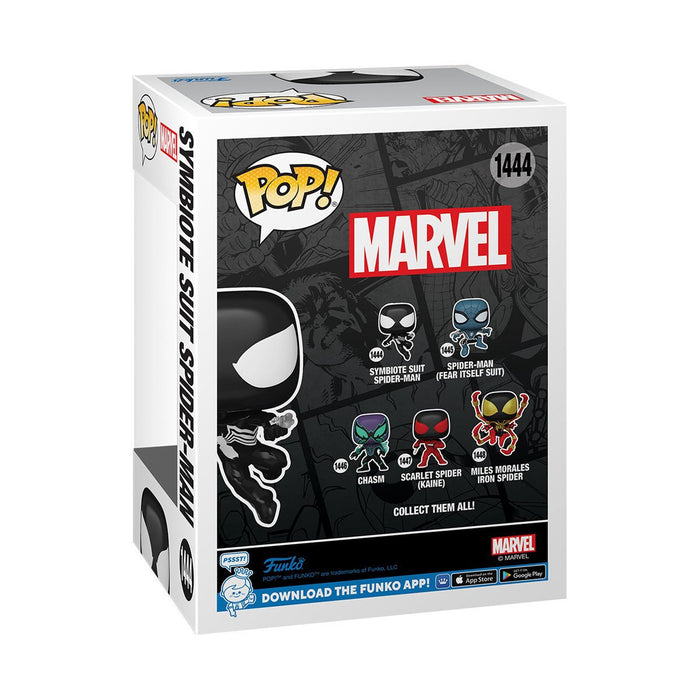 Spider Man Comics Symbiote Suit Spider Man Funko Pop