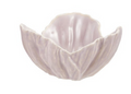 Stoneware Flower Shaped Bowls, Pink & Lavender Color