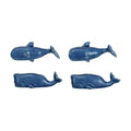 Stoneware Whale Salt & Pepper Shakers, Set of 2 (Each One Will Vary)