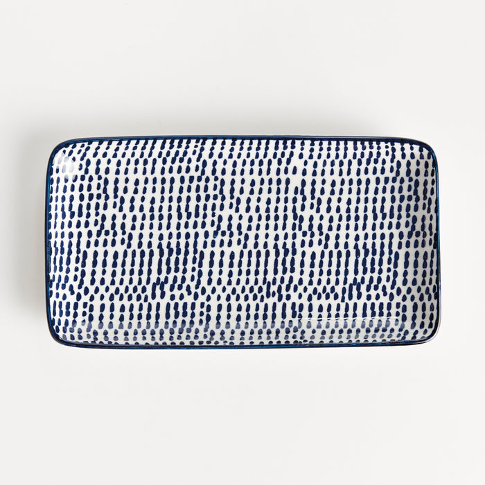 Stria Speckled 8" Trays, Set Of 4 - View 4