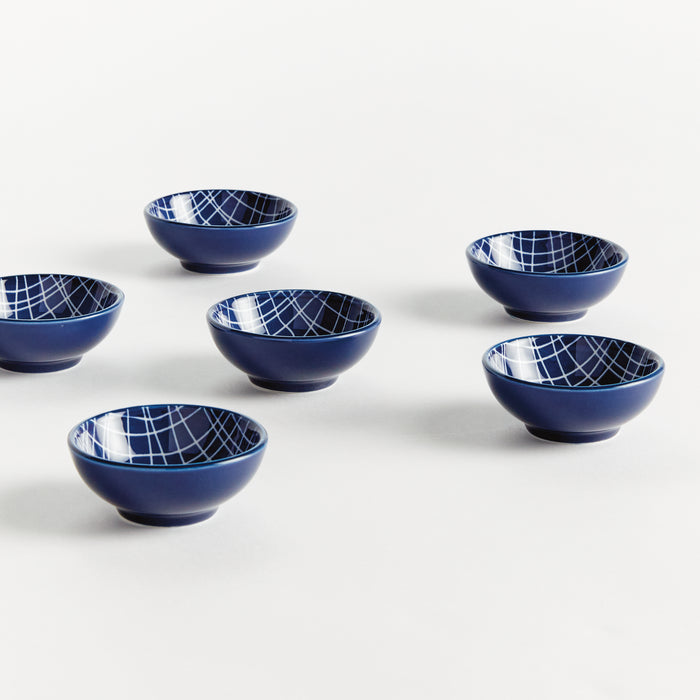 Stria Weaves Dip Bowls, Set Of 6 - View 2