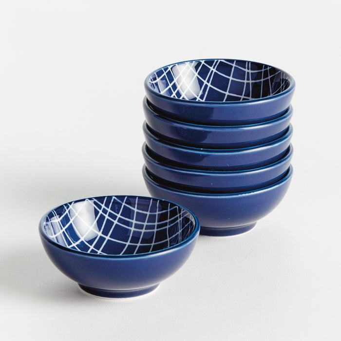 Stria Weaves Dip Bowls, Set Of 6 - View 4
