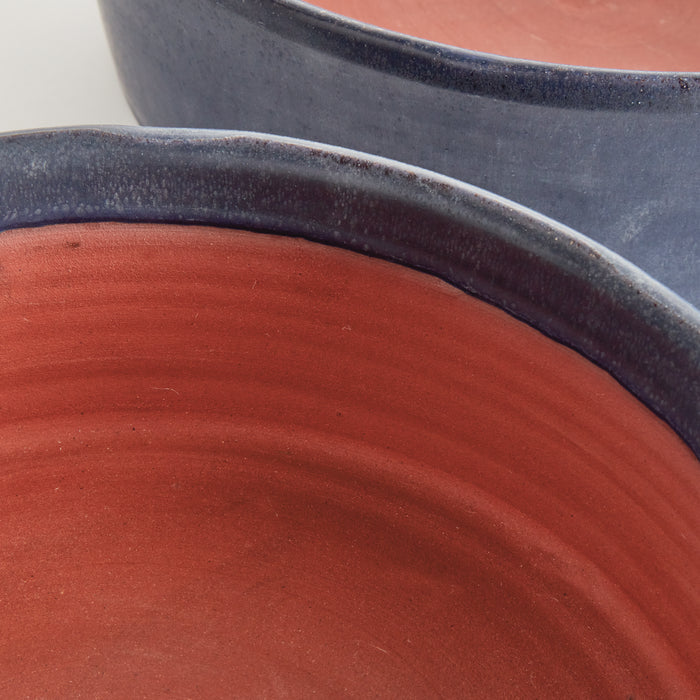 Studio Decorative Low Bowls, Set Of 2 - View 4