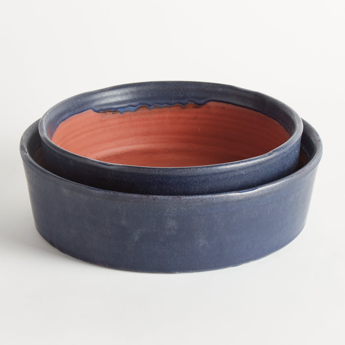 Studio Decorative Low Bowls, Set Of 2 - View 5