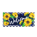 Sunflower Welcome Sassafras Switch Mat by Evergreen