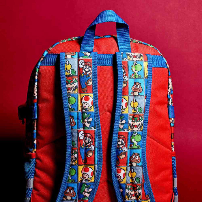 Super Mario Characters Aop Youth Sports Backpack