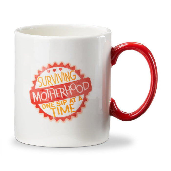 Surviving Motherhood One Sip At A Time Mug