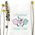 TEA TOWEL: PICKLEBALL SOCIAL CLUB - A. Dodson's