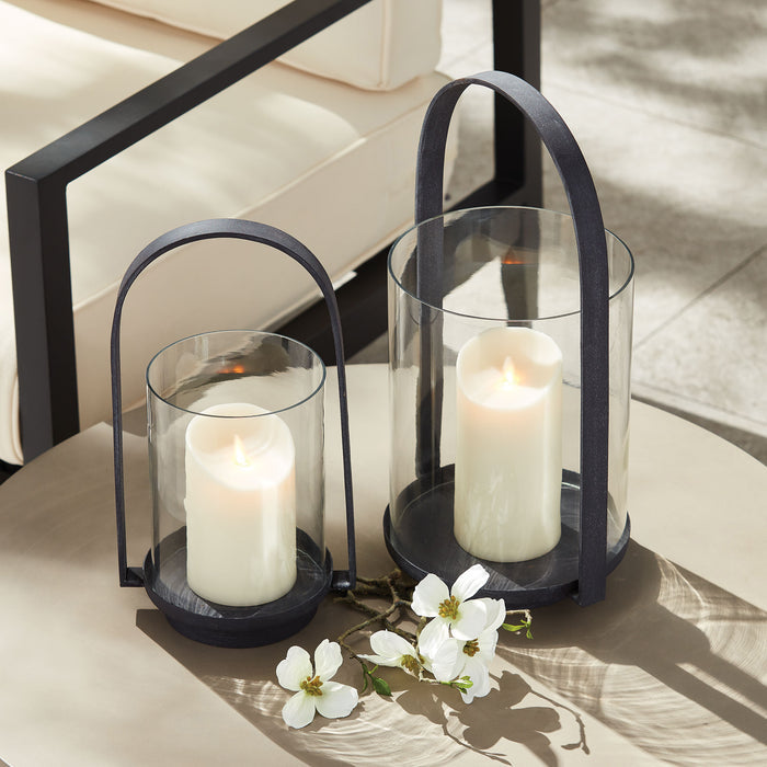 Terrazza Outdoor Hurricane Small - View 3