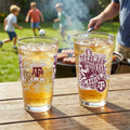 Texas A&M 16oz Glass Pint