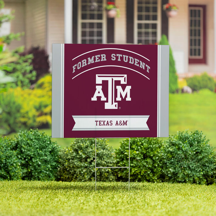 Texas A&M Coroplast Yard Sign Alumni