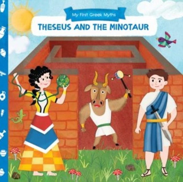Theseus and the Minotaur – Filippos Mandilaras (Interactive Board Book) - Diavazo Greek Books