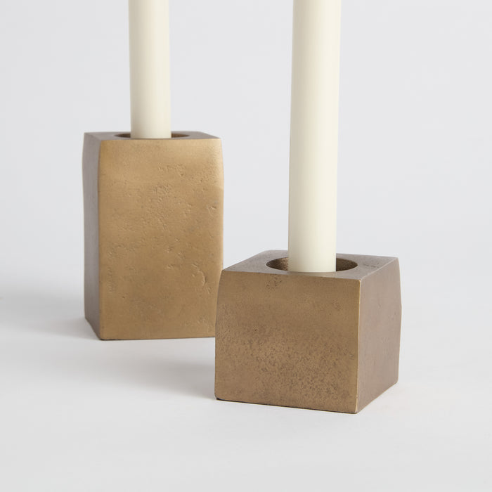 Trace Candleholders, Set Of 2 - View 2