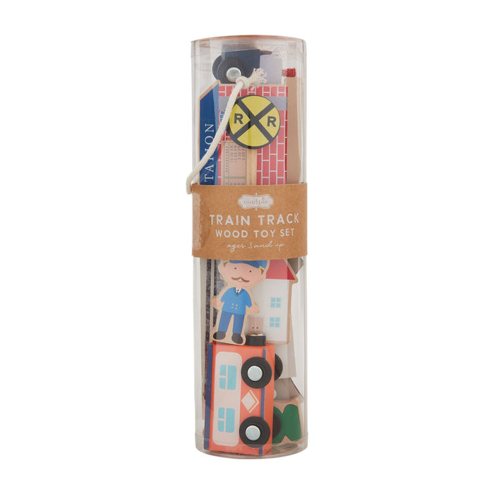Train Wood Toy Set by Mud Pie