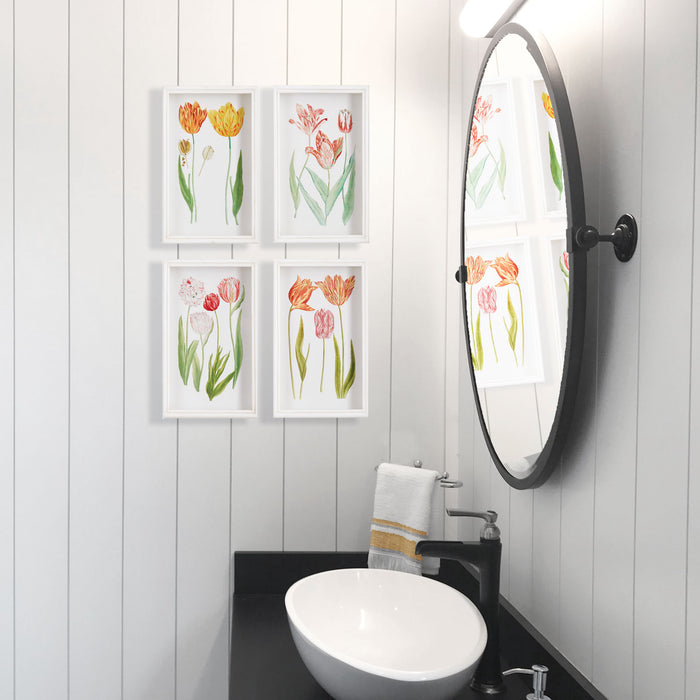 Tulip Prints, Set Of 4 - View 3