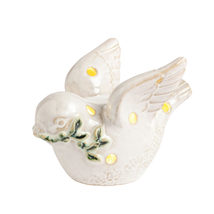 Turtle Dove Light-Up Sitter by Mud Pie