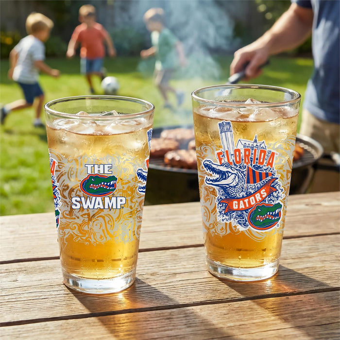 University of Florida 16oz Glass Pint