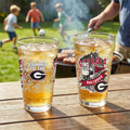 University of Georgia 16oz Glass Pint