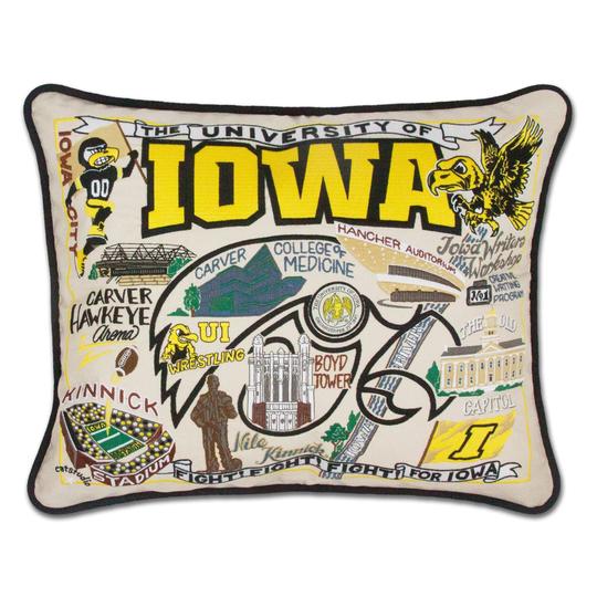 UNIVERSITY OF IOWA PILLOW BY CATSTUDIO - A. Dodson's