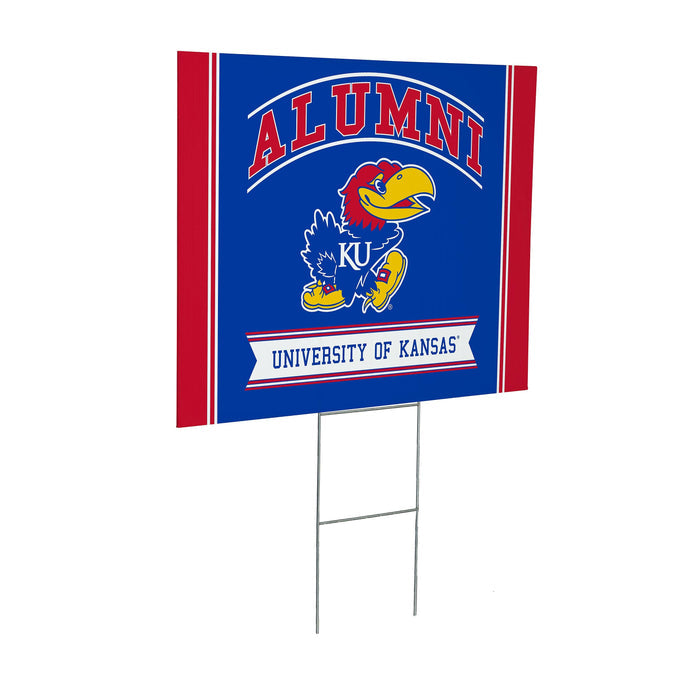 University of Kansas Coroplast Yard Sign Alumni
