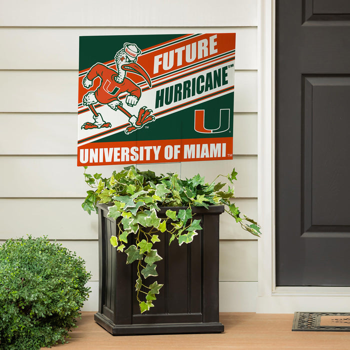 University of Miami Coroplast Yard Sign, Future Student