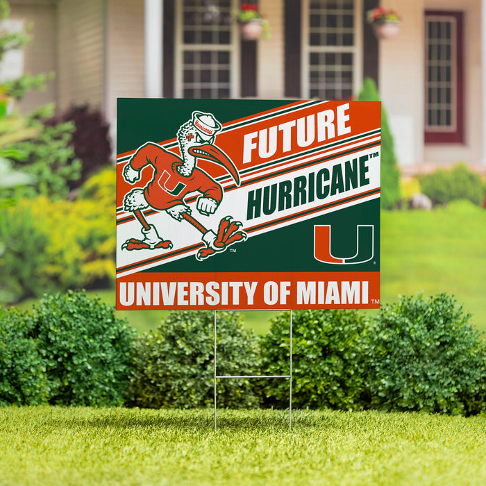 University of Miami Coroplast Yard Sign, Future Student