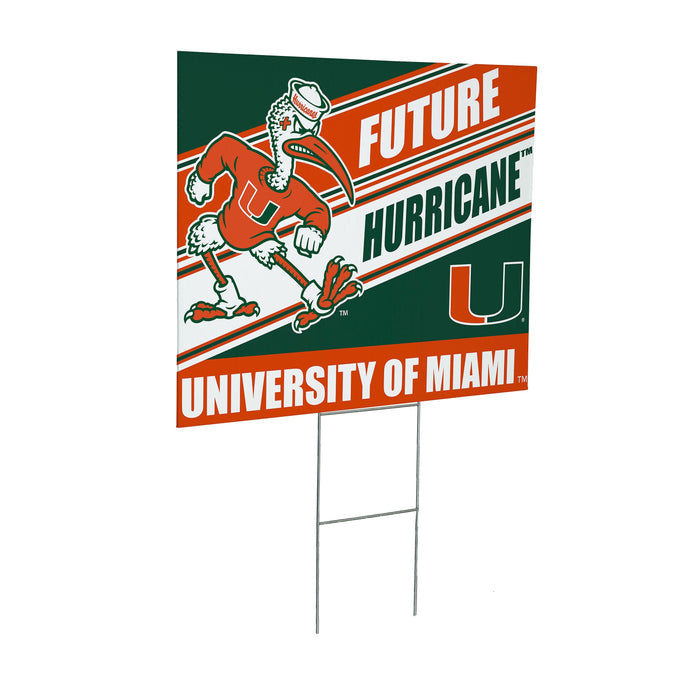 University of Miami Coroplast Yard Sign, Future Student