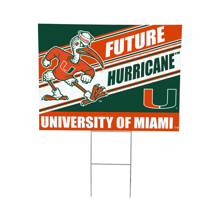University of Miami Coroplast Yard Sign, Future Student