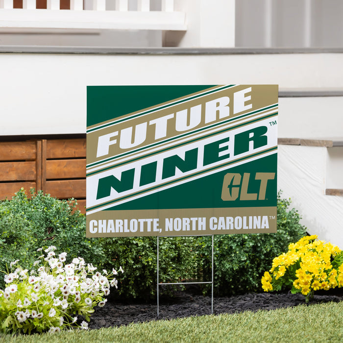 University of North Carolina/Charlotte Coroplast Yard Sign, Future Student