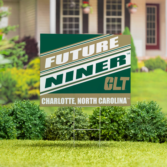 University of North Carolina/Charlotte Coroplast Yard Sign, Future Student