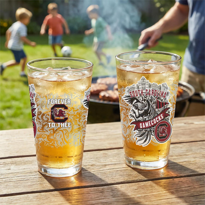 University of South Carolina 16oz Glass Pint