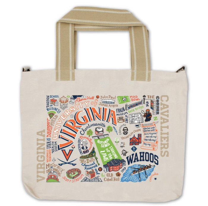 UNIVERSITY OF VIRGINIA TOTE BY CATSTUDIO by Catstudio