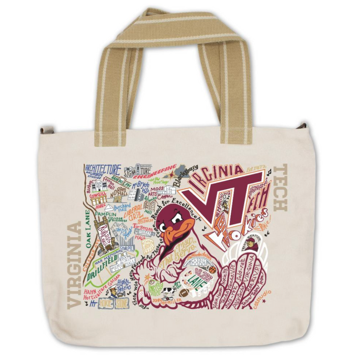 VIRGINIA TECH TOTE BY CATSTUDIO by Catstudio